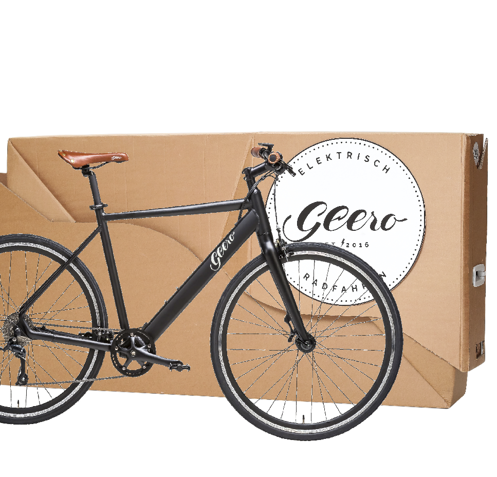 Verpackung Fahrrad, Geero © Schedl
