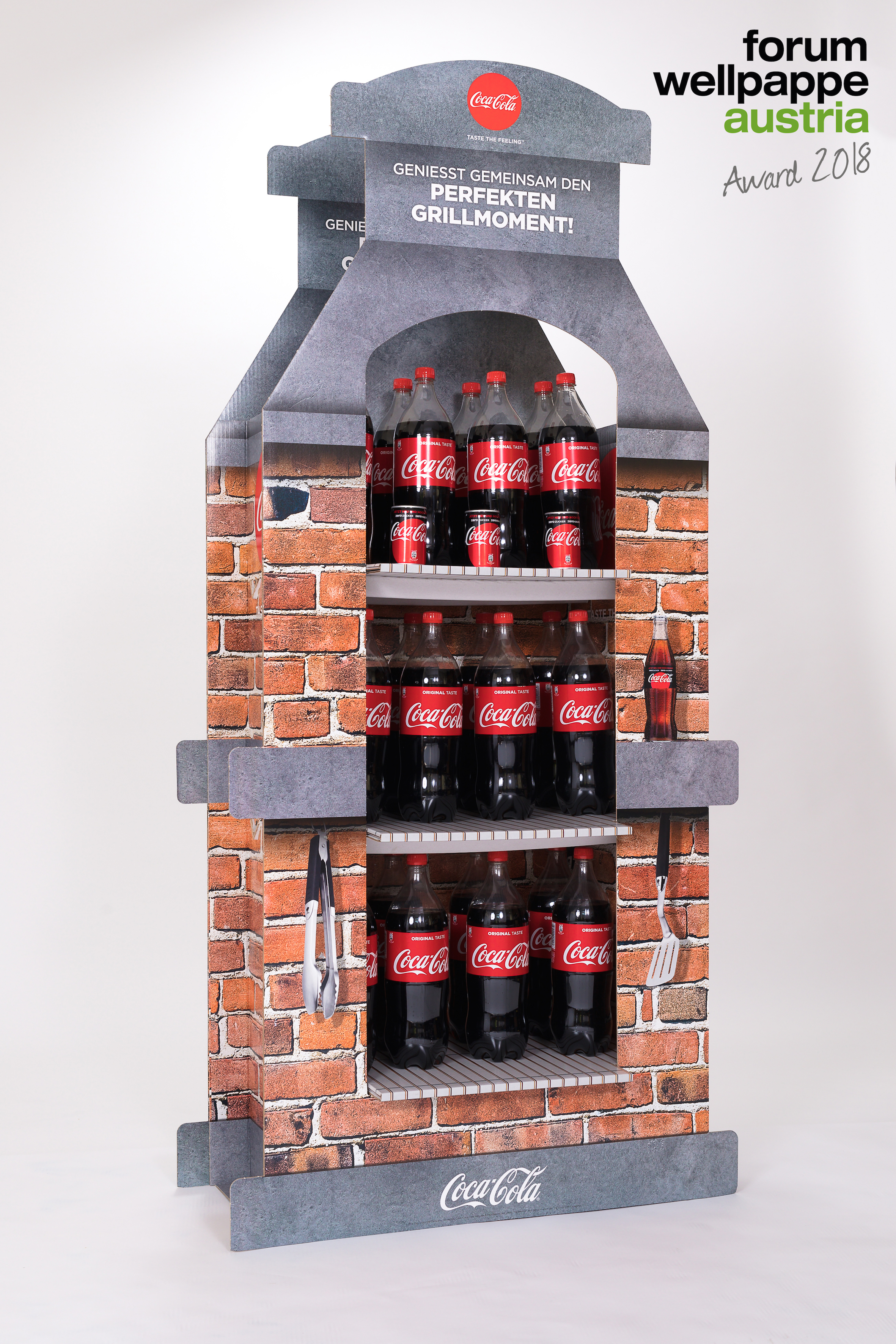 WELLPAPPE AWARD 2018 GEWINNER DISPLAYS MARGARETHNER VERPACKUNGSGES. © COM_UNIT/L. SCHEDL