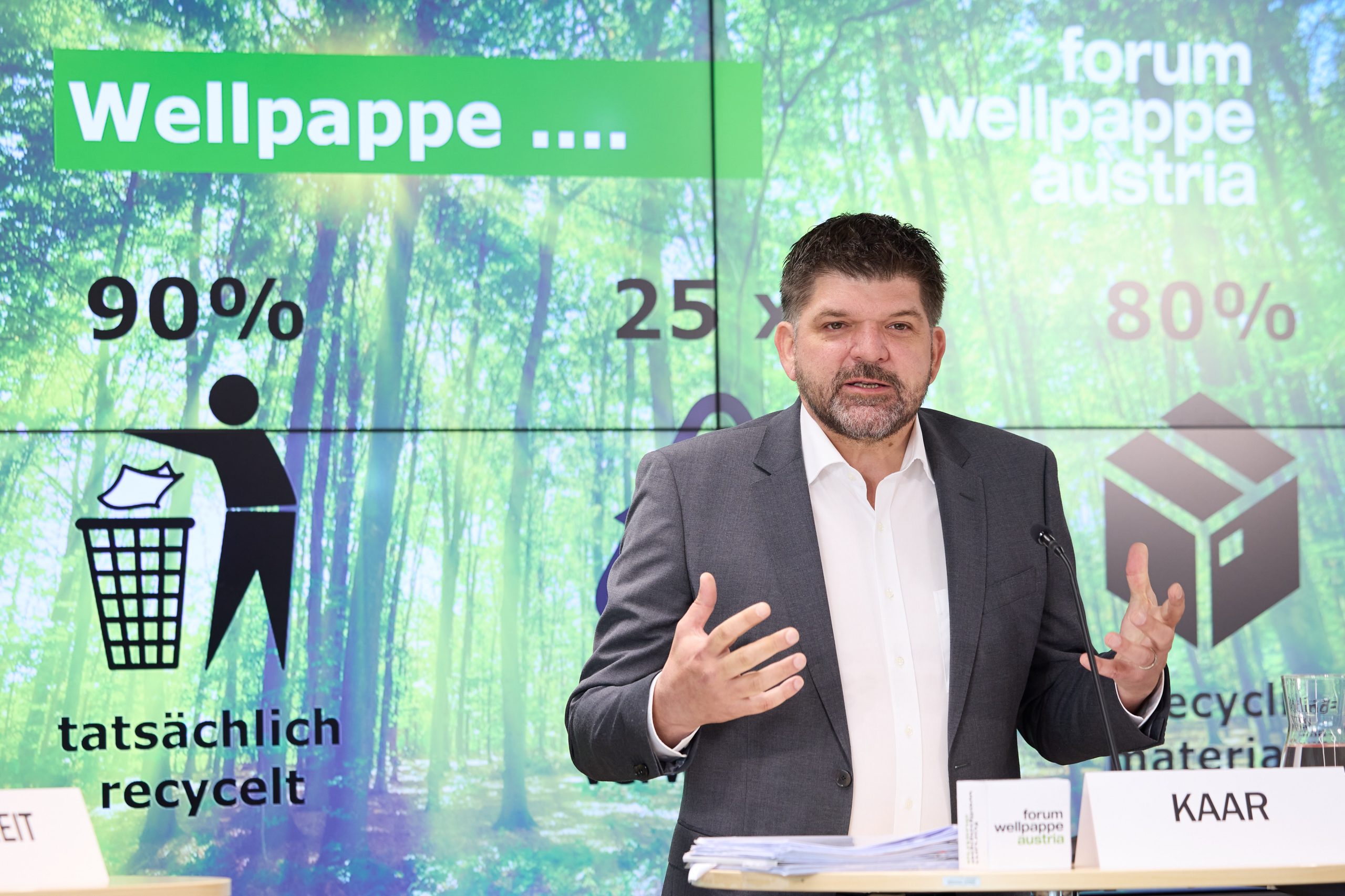 Stephan Kaar, Sprecher Forum Wellpappe Austria © com_unit|APA|L.Schedl