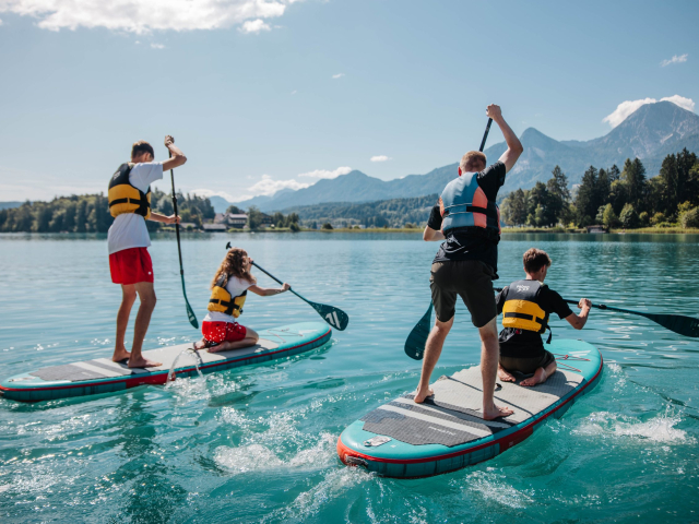 SUP-fahren © com_unit|D.Waschnig